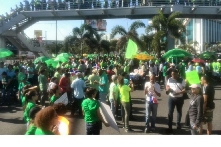 Todo Un Éxito, La Marcha Contra La Impunidad En Dominicana