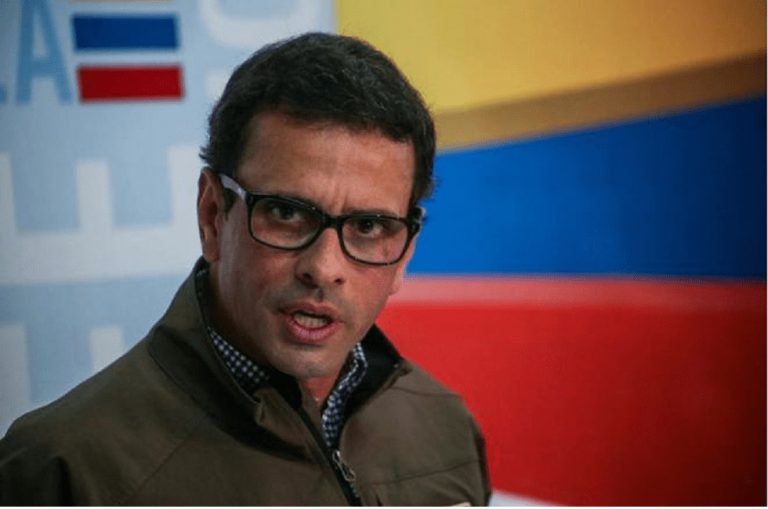 El opositor venezolano Capriles es denunciado ante la Fiscalía por el ‘caso Odebrecht’