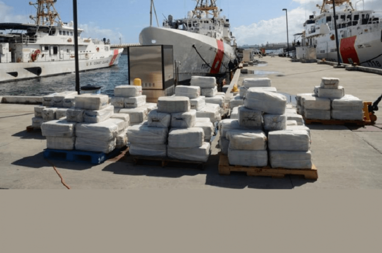 La Guardia Costera de PR incauta 4.2 toneladas de cocaína valoradas en US$125 millones