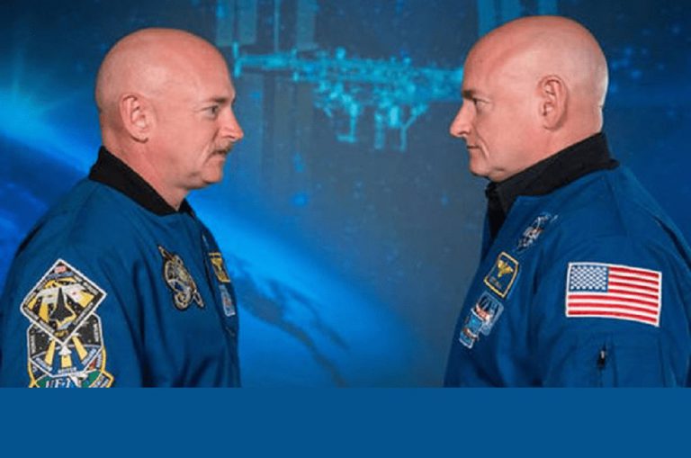 El espacio alteró su ADN y ya no es idéntico a su gemelo