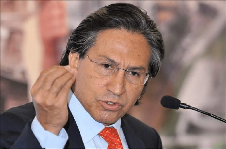 Se desconoce porque EEUU no quiere detener al ex-presidente Toledo