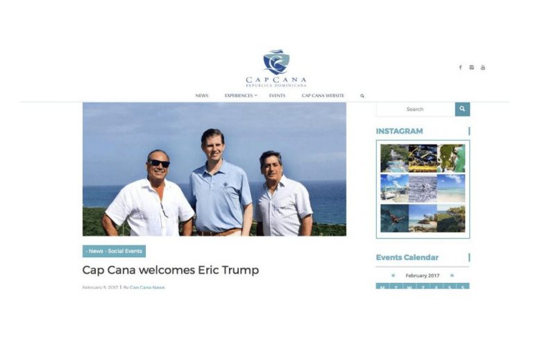 Familia Hazoury negocian con la familia Trump en proyecto Cap Cana