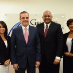 Faride Raful, Luis Abinader, Roberto Fulcar y Josefa Castillo-min