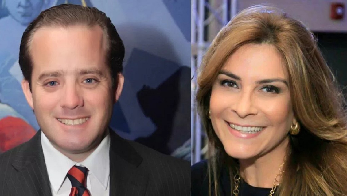 Carolina Mejia y José Paliza