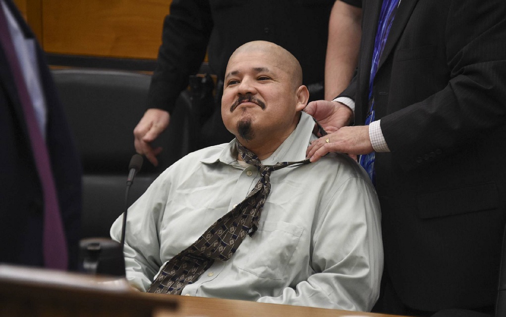Luis Bracamonte, fue condenado hoy a la pena de muerte por el asesinato de dos policías en California 2014