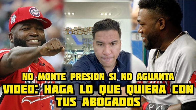 David Ortiz contrata firma de abogados para demanda contra Cristian Casa Blanca por comentarios dañinos en las redes, según el “Big-Papi”