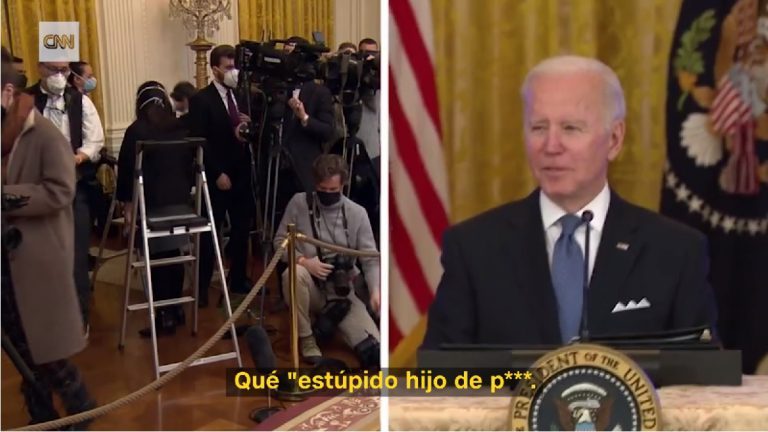 Biden a reportero de Fox: “Vaya.. estúpido hijo de puta” al contestar una pregunta