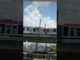 Choque de tren en Villa Mella deja varios heridos