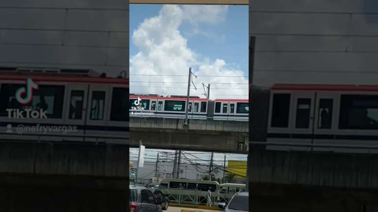Choque de tren en Villa Mella deja varios heridos