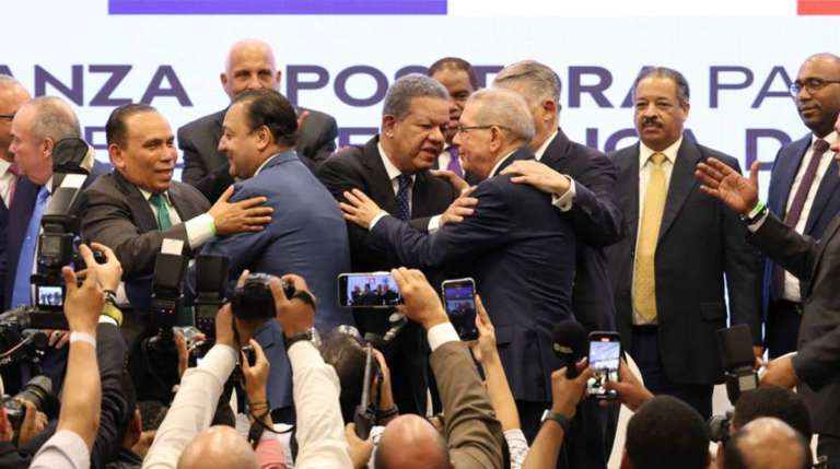 Líderes de la oposición acuerdan continuar su ¨Alianza Rescate RD¨ en acto celebrado la tarde de hoy