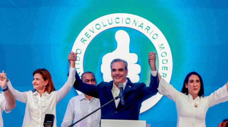 «Abinader gana por abrumadora mayoría 58.39% del voto de los dominicanos»