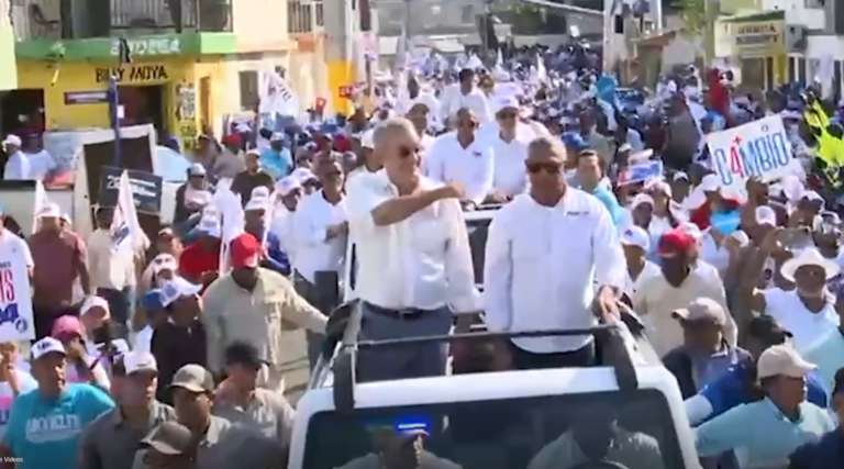 «Luis Abinader asume múltiples provincias en el último impulso de campaña electoral»