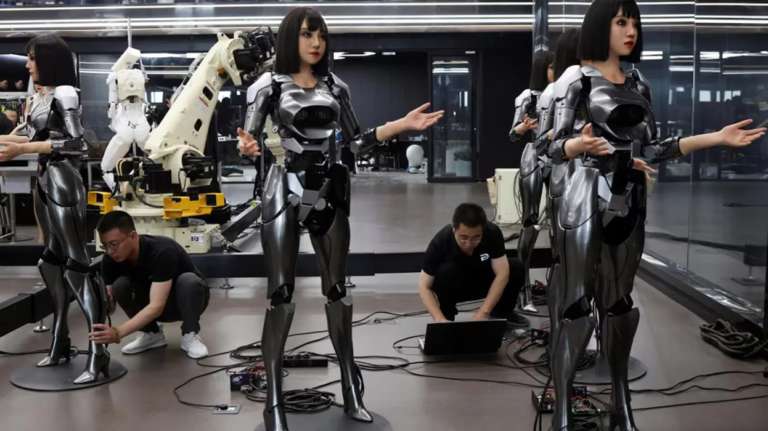 «La última innovación de China: robots humanoides con emociones»