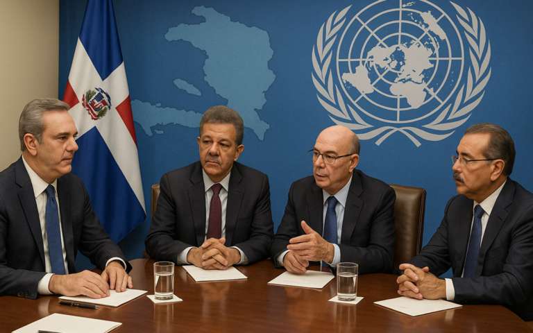 Un solo país, un solo objetivo: Cuatro presidentes dominicanos se unen para solicitar intervención urgente en Haití
