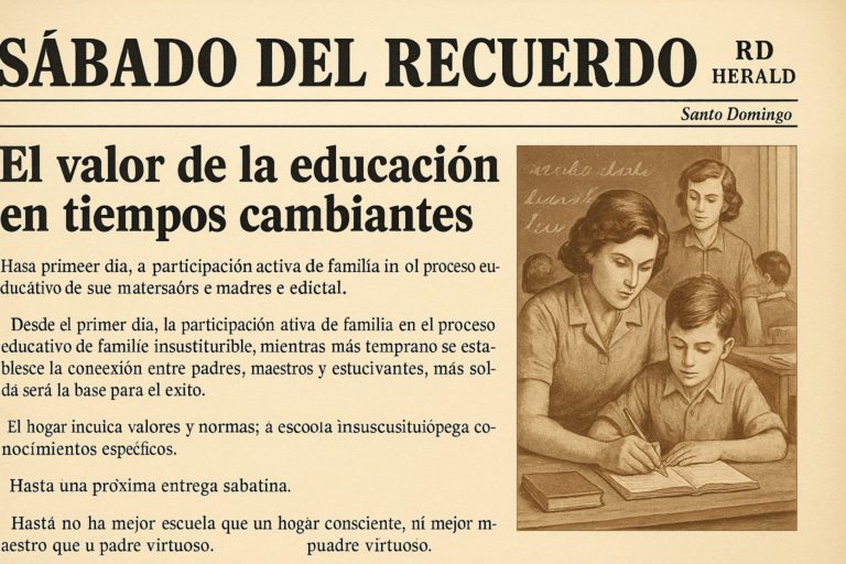 Sábado del Recuerdo… El valor de la educación en tiempos cambiantes