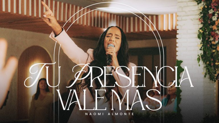 «Tú presencia vale más», lo nuevo de la cantante cristiana Naomi Almonte