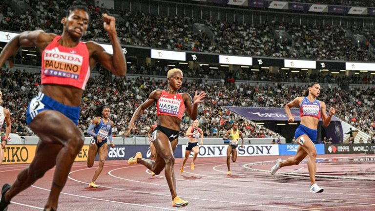 Marileidy Paulino logra plata histórica en Tokio con récord nacional en los 400 metros
