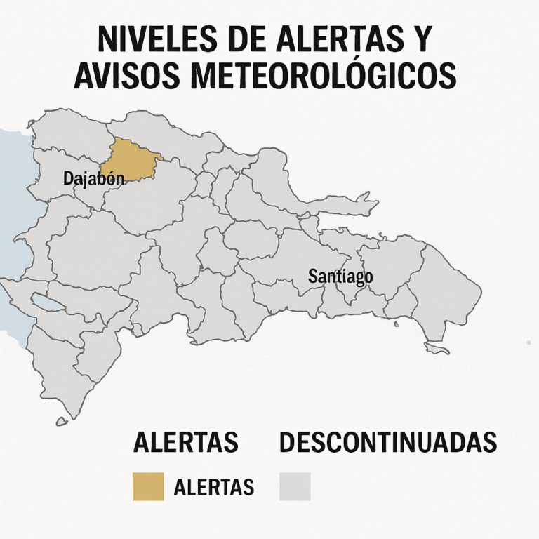 Disminuyen las lluvias en el país; reducen niveles de alerta meteorológica
