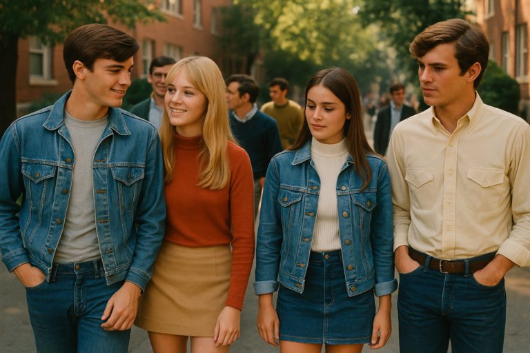 El jean: símbolo de rebeldía y libertad en los años sesenta