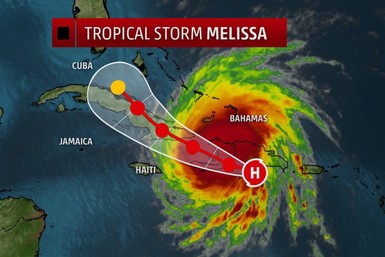 Melissa podría convertirse en huracán de categoría 2, 3 o incluso 4 según los expertos meteorólogos
