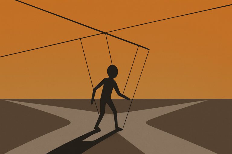 «Quien elige ser marioneta lleva bien puestas las cuerdas». Óscar Fleming