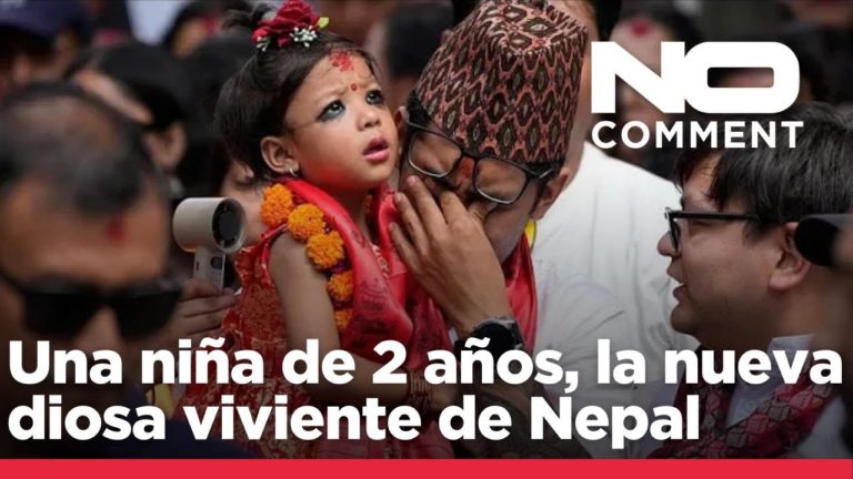 Nepal proclama a una niña de 2 años como su nueva diosa viviente