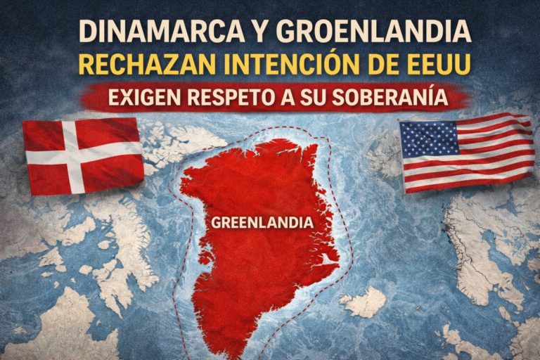 Dinamarca y Groenlandia rechazan intención de EE. UU. y exigen respeto a su soberanía