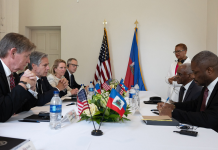 Autoridades de República Dominicana, EE. UU. y Haití se reúnen en la frontera para abordar seguridad y crisis regional