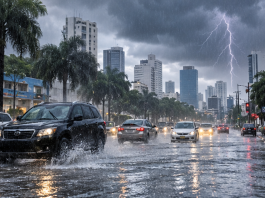 LLUVIAS CONTINÚAN SOBRE RD; GRAN SANTO DOMINGO Y SAN JUAN SIGUEN BAJO VIGILANCIA