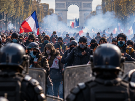 FRANCIA VIVE JORNADA DE PROTESTAS MASIVAS: DISTURBIOS, INCENDIOS Y CIENTOS DE DETENIDOS