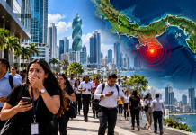 POTENTE TERREMOTO DE MAGNITUD 7.6 SACUDE PANAMÁ Y ACTIVA ALERTAS DE TSUNAMI EN EL PACÍFICO